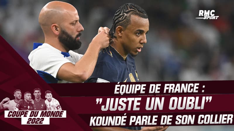 Équipe de France : “Juste un oubli”, Koundé revient (très rapidement) sur “l’affaire du collier”