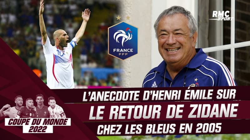 Équipe de France : L’anecdote d’Henri Émile sur le retour de Zidane en 2005