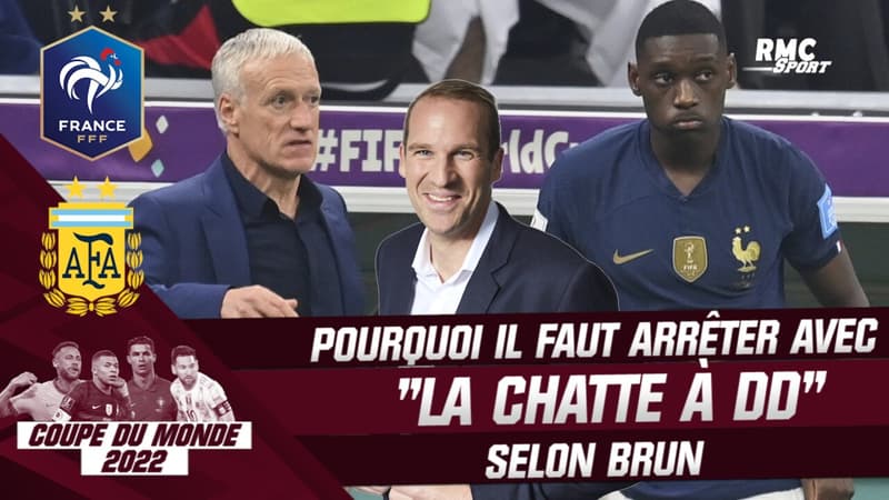 Équipe de France : Pourquoi il faut arrêter avec “la chatte à Deschamps”, selon Brun
