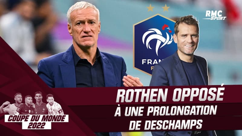 Équipe de France : Rothen n’est pas favorable à une prolongation de Deschamps