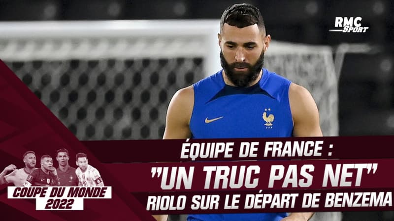 Équipe de France : “il y a eu un truc pas net avec Benzema” pense Riolo