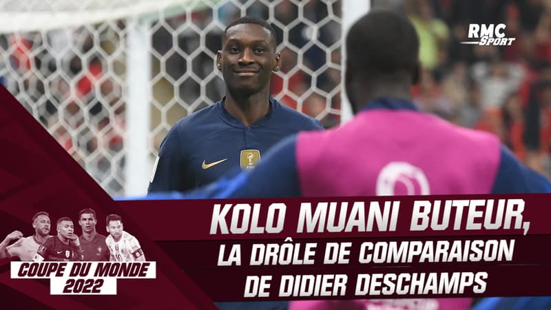 France 2-0 Maroc : Deschamps compare la rentrée de Kolo Muani à celle d’Eder en finale de l’Euro 2016