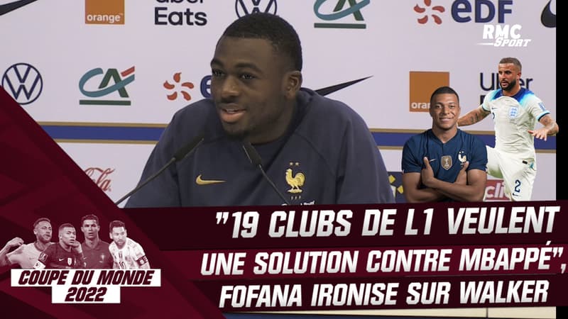 France – Angleterre : “19 clubs de Ligue 1 attendent une solution pour stopper Mbappé”, Fofana ironise sur Walker