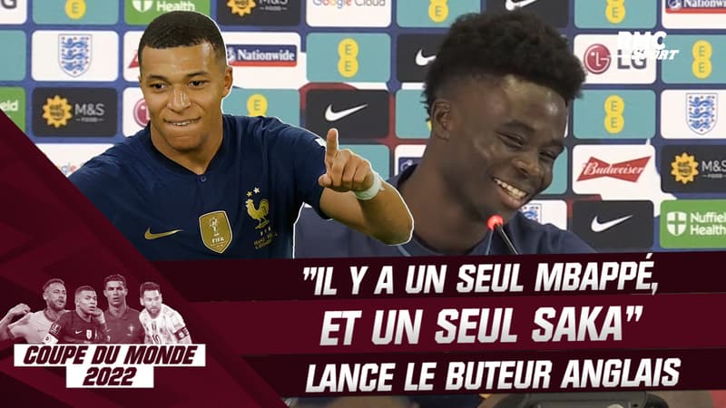 France – Angleterre : “Il y a un seul Mbappé, et un seul Saka” lance le buteur anglais