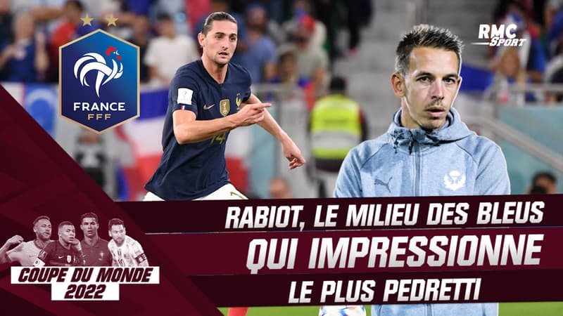 France – Angleterre : Rabiot, le milieu des Bleus qui impressionne le plus Pedretti