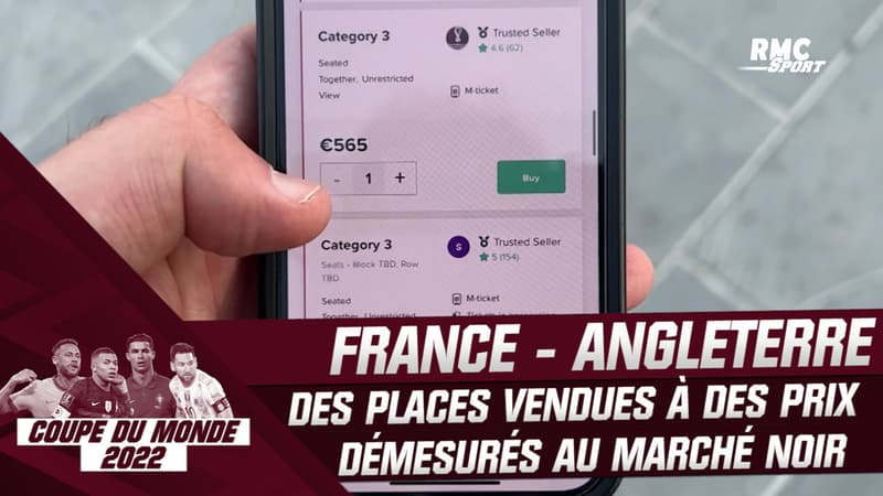 France – Angleterre : la galère des fans pour trouver des places… vendues à prix d’or au marché noir