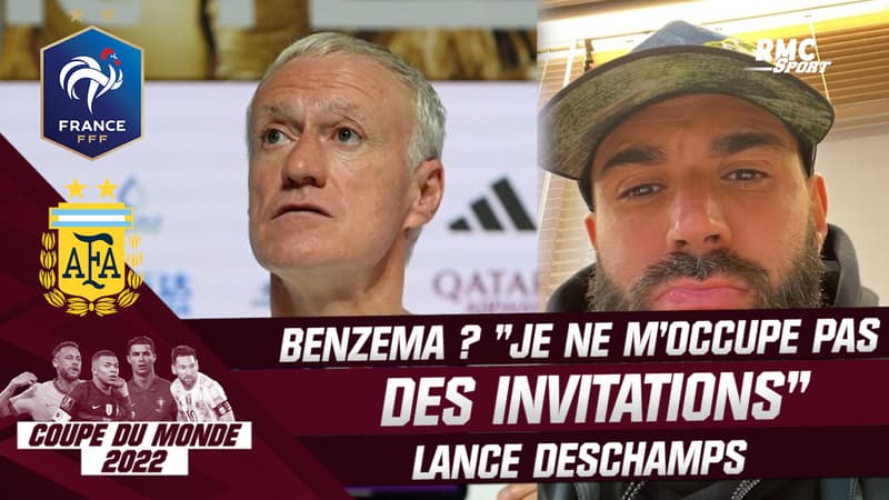 France – Argentine : Benzema ? “Je ne m’occupe pas des invitations” lance Deschamps