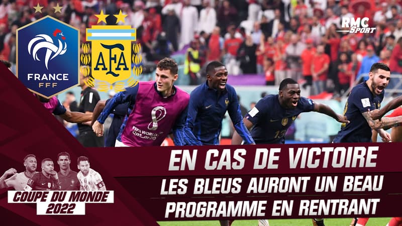 France – Argentine : Ce qui attend les Bleus en cas de victoire finale ce dimanche et au retour à Paris
