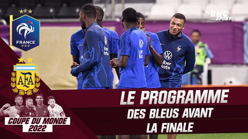 France – Argentine : Le programme des Bleus avant la finale