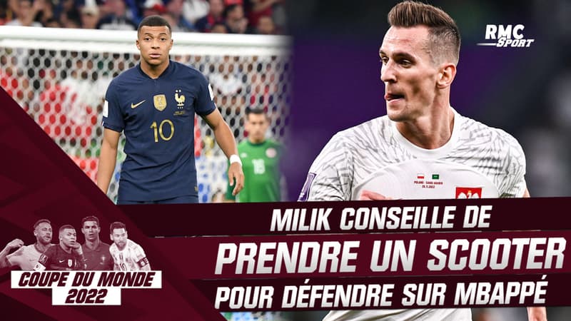France – Pologne : Comment défendre sur Mbappé ? “Prendre un scooter” conseille Milik