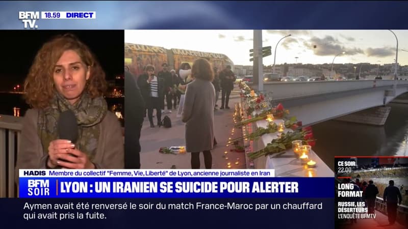 Hadis, militante iranienne du collectif “Femme, Vie, Liberté” à Lyon: “On est sans défense et sans force”