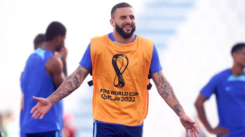 France-Angleterre: “Je ne me sous-estime pas”, Walker lance son duel contre Mbappé