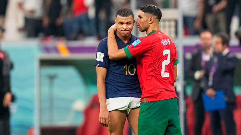 France-Maroc: le message d’amour de Mbappé à Hakimi
