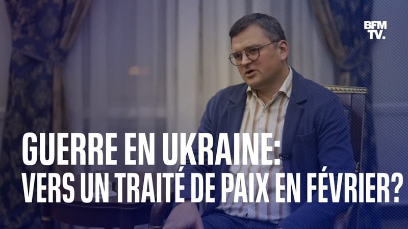 L’Ukraine envisage un sommet pour la paix à l’ONU “fin février”, affirme le ministre ukrainien des Affaires étrangères, Dmytro Kuleba