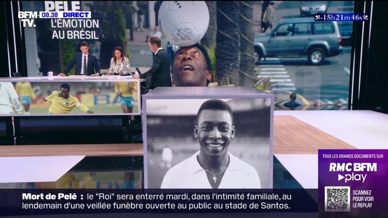 L’émotion est toujours aussi forte au Brésil après la mort de Pelé