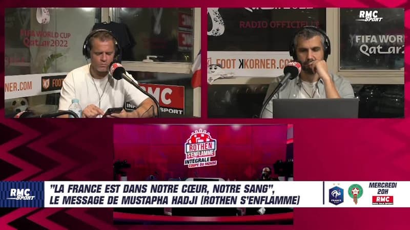 “La France est dans notre cœur, notre sang”, le message de l’ex-international marocain Hadji