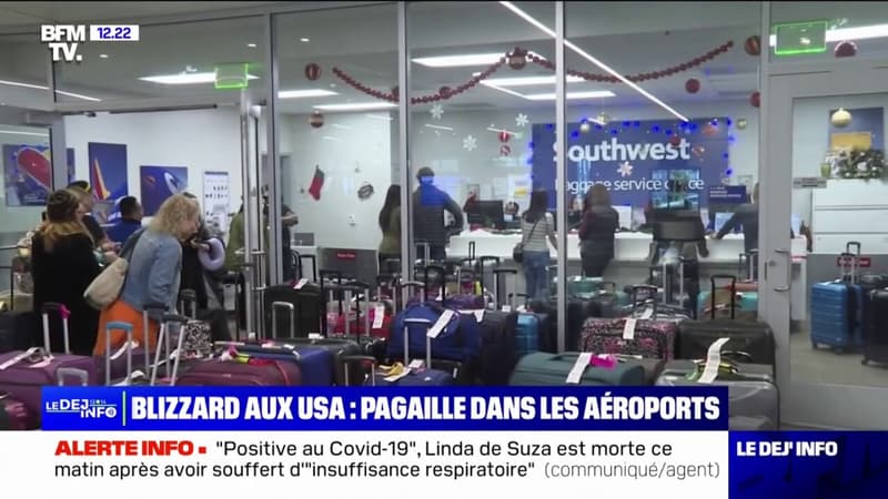 La tempête polaire aux États-Unis provoque la pagaille dans les aéroports