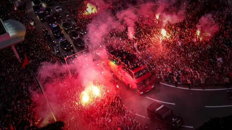 Coupe du monde 2022: les scènes de liesse au Maroc pour le retour triomphal des Lions de l’Atlas