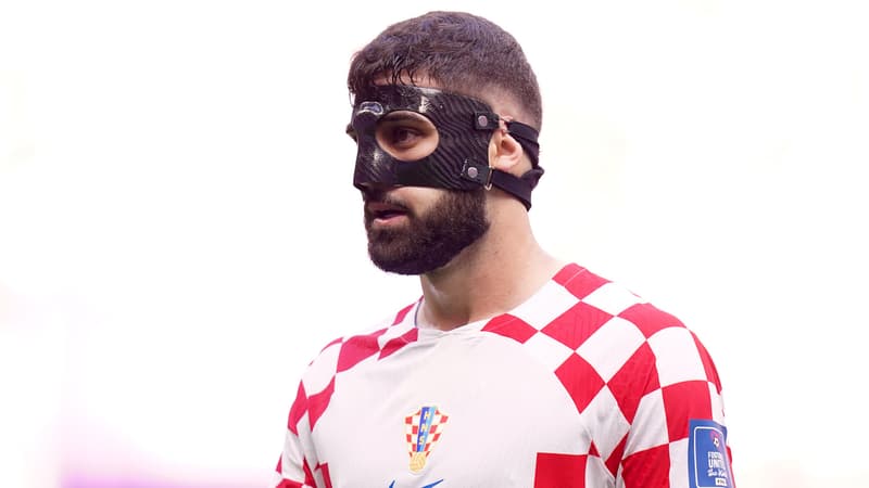 Croatie-Brésil: Gvardiol, le colosse masqué qui veut stopper l’armada brésilienne