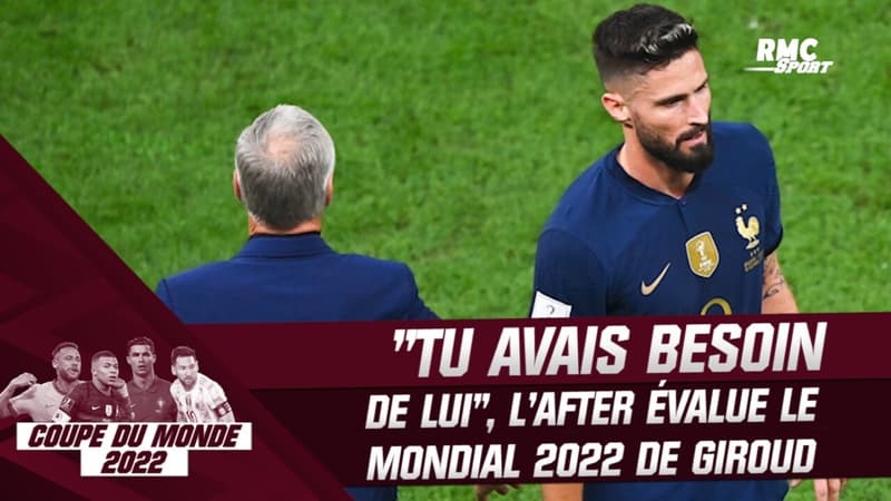 “Les faits ont démontré que tu avais besoin de lui”, l’After évalue la Coupe du monde de Giroud