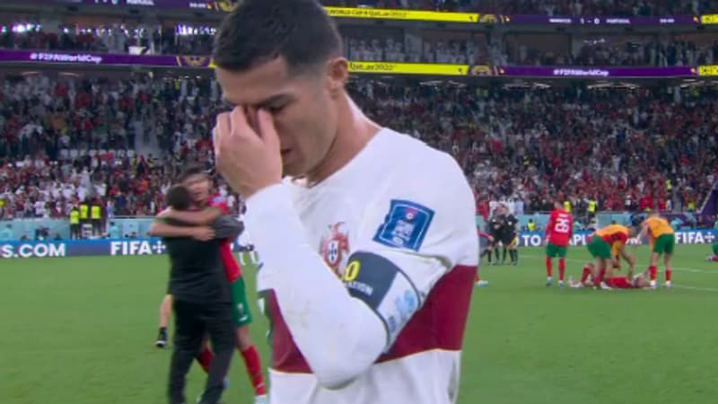 Maroc-Portugal:  les larmes et la détresse de Cristiano Ronaldo après l’élimination