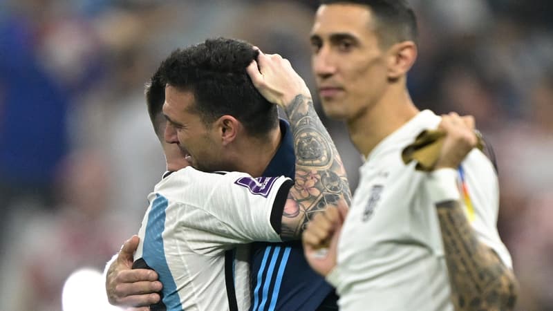 Argentine-Croatie: les larmes de Scaloni dans les bras de Messi (et la joie du peuple argentin)
