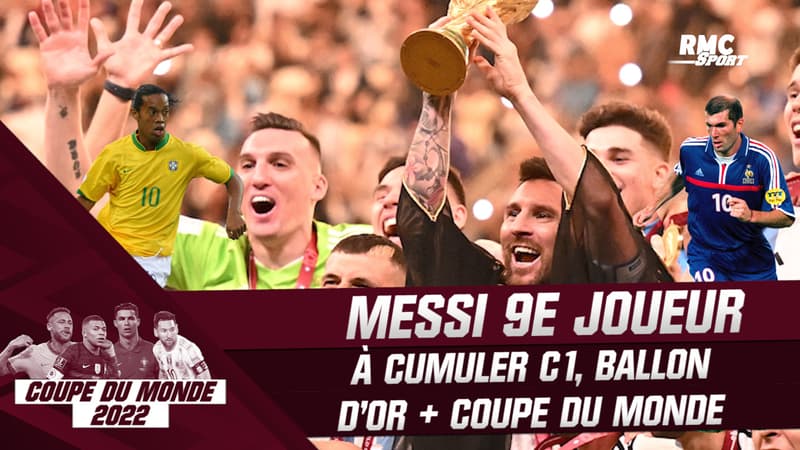 Ligue des champions, Coupe du monde et Ballon d’or : Messi, 9e joueur de l’histoire à cumuler les trois titres