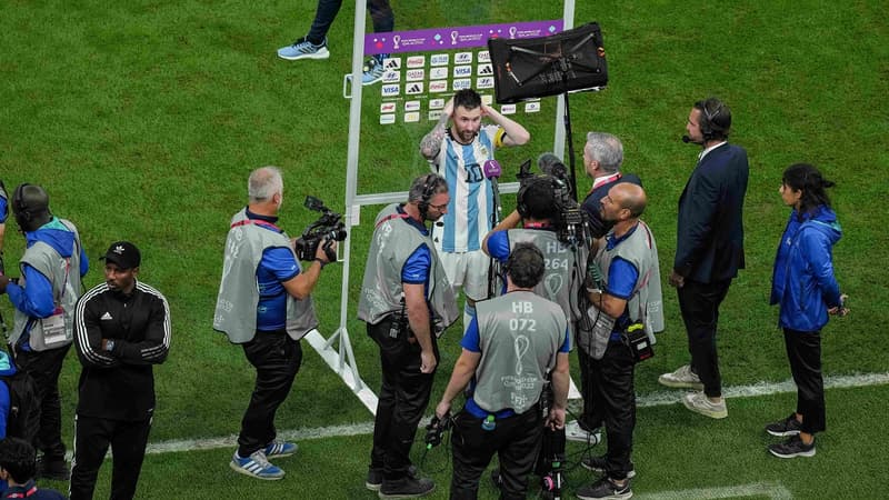 Argentine: Messi très ému lorsqu’une journaliste lui rend un hommage appuyé en interview