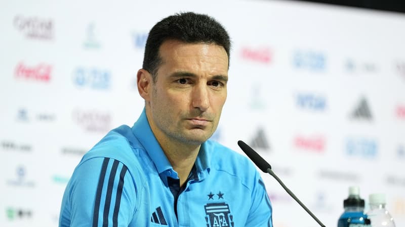 France-Argentine: les larmes de Scaloni pour ses joueurs avant la finale