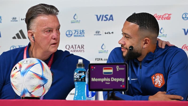 Pays Bas-Argentine: Van Gaal répond aux dures critiques de Di Maria et propose… d’embrasser Depay sur la bouche