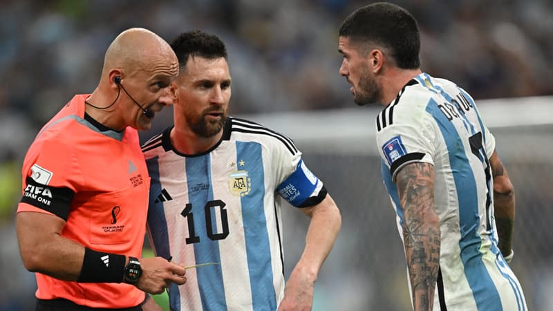 France-Argentine: l’arbitre de la finale de la Coupe du monde se confie sur sa relation avec Messi