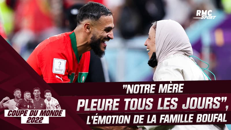 Maroc : “Notre mère pleure tous les jours’, l’émotion de la famille de Boufal
