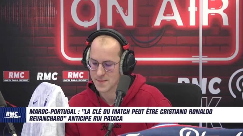Maroc-Portugal : “La clé du match peut être Cristiano Ronaldo revanchard” anticipe Rui Pataca