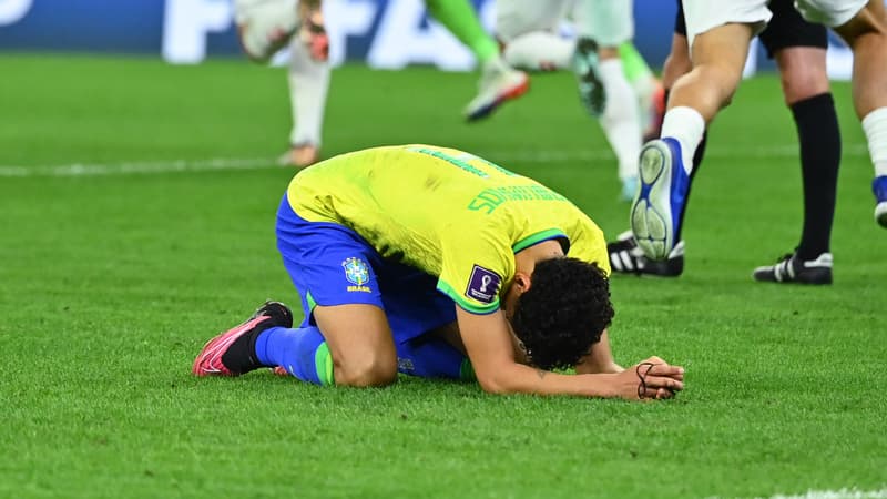 Coupe du monde 2022: très touché après l’élimination du Brésil, Marquinhos “n’a envie de rien”