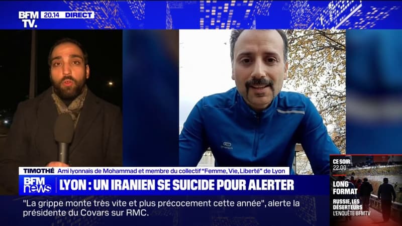 “Nous sommes meurtris”: le représentant de la communauté iranienne de Lyon réagit au suicide de Mohammad Morandi