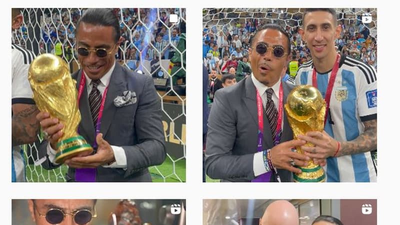 Comment “Salt Bae”, le boucher des stars s’est retrouvé avec la Coupe du monde dans les mains