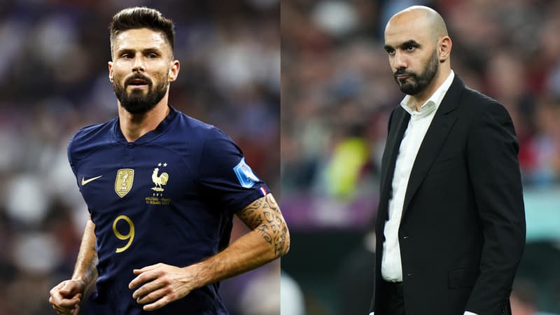 France-Maroc: quand Olivier Giroud et Walid Regragui étaient coéquipiers à Grenoble