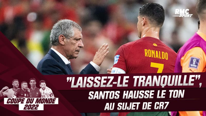 Portugal : “Laissez Ronaldo tranquille”, Santos hausse le ton