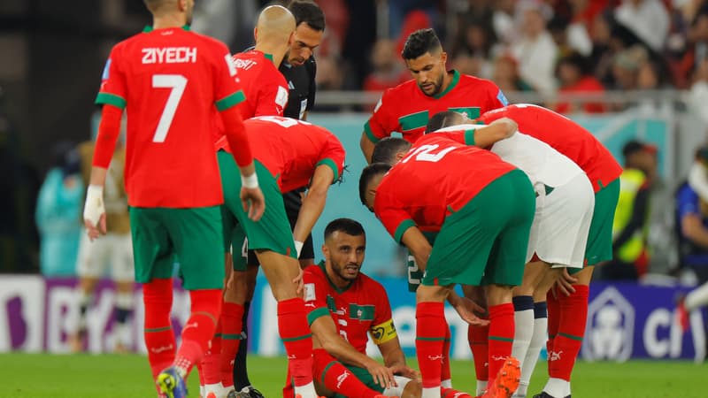 Coupe du monde 2022: sorti sur civière, “Saïss est plutôt confiant” pour disputer France-Maroc