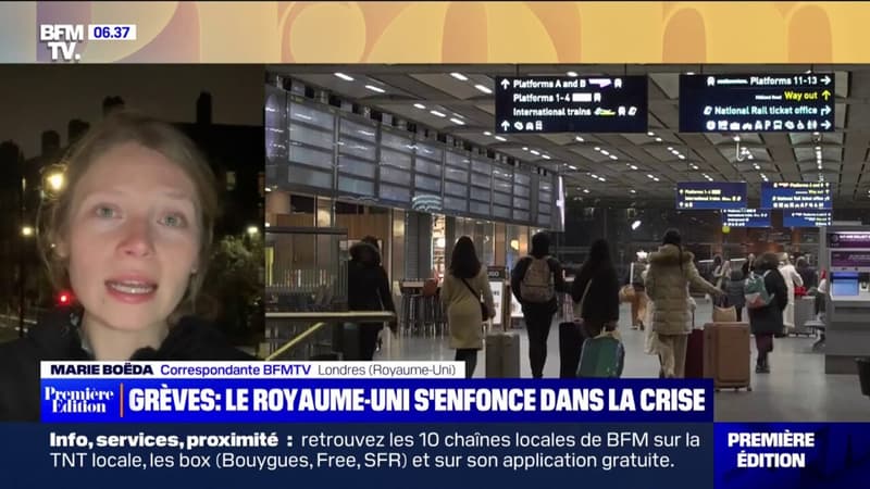 Royaume-Uni: la liste des professions en grève ne cesse de s’allonger