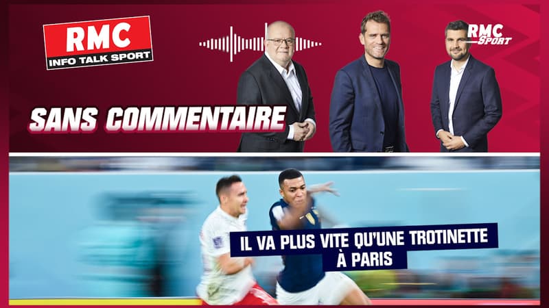 Sans commentaire, un autre regard sur France – Pologne sur RMC