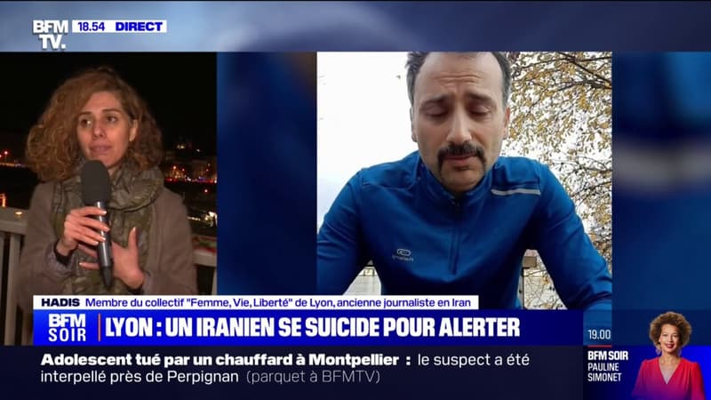 Suicide d’un Iranien à Lyon: Hadis, militante iranienne, affirme qu’elle “comprend son geste”
