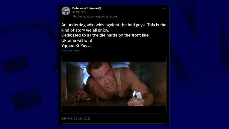 Sur Twitter, l’Ukraine se compare à Bruce Willis dans le film Die Hard