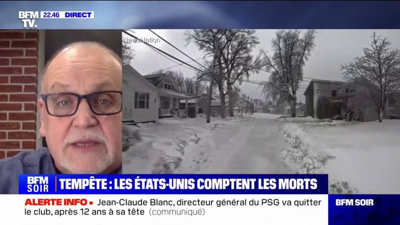 Tempête glaciale aux États-Unis: “À cause du bouleversement climatique, ces phénomènes extrêmes sont de plus en plus violents”, affirme le météorologue Patrick Marlière