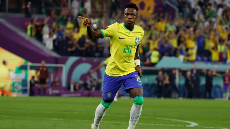 Brésil: Vinicius fait polémique pour avoir mangé de la viande en or