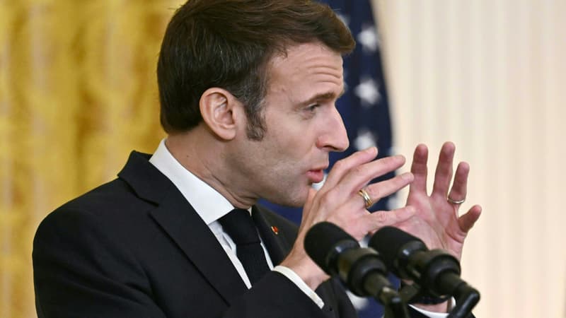 France-Angleterre: le prono plus indécis de Macron (mais avec une victoire des Bleus)