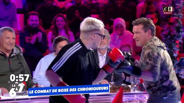 "Tu m’as fêlé une côte, bâtard" : Guillaume Genton blesse Benjamin Castaldi en lui tapant dessus en plein TPMP !