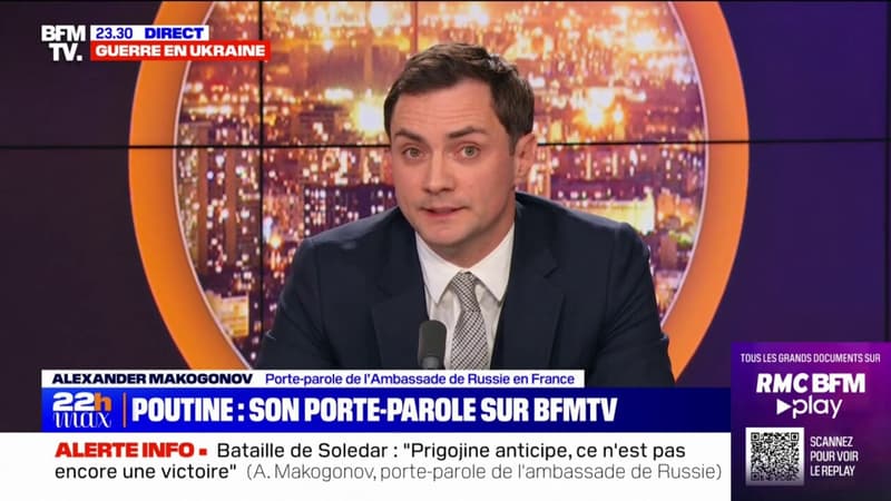 Alexander Makogonov (ambassade de Russie): “Il y a des gens qui ont quitté la Russie pour leurs convictions (…), ce serait émotionnel de les traiter comme des traîtres”