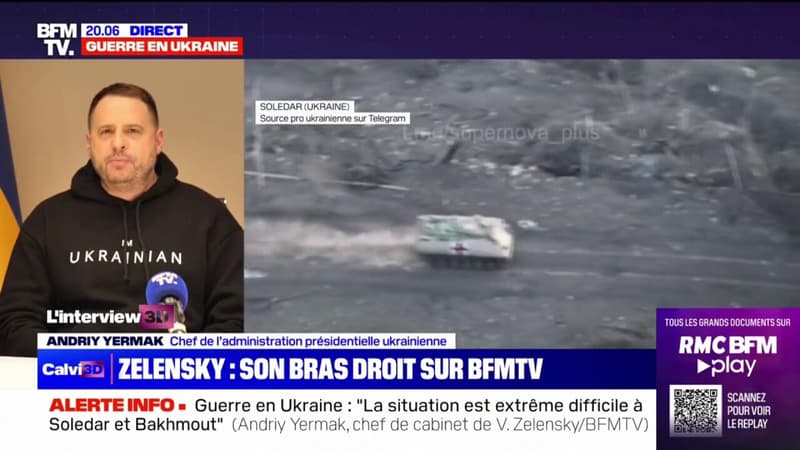 Andriy Yermak, bras droit de Volodymyr Zelensky: “L’Ukraine défend les valeurs du monde libre”