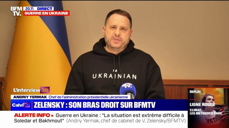 Andriy Yermak, bras droit de Volodymyr Zelensky: “La Russie enregistre des pertes colossales qui dépassent plusieurs fois les pertes ukrainiennes”